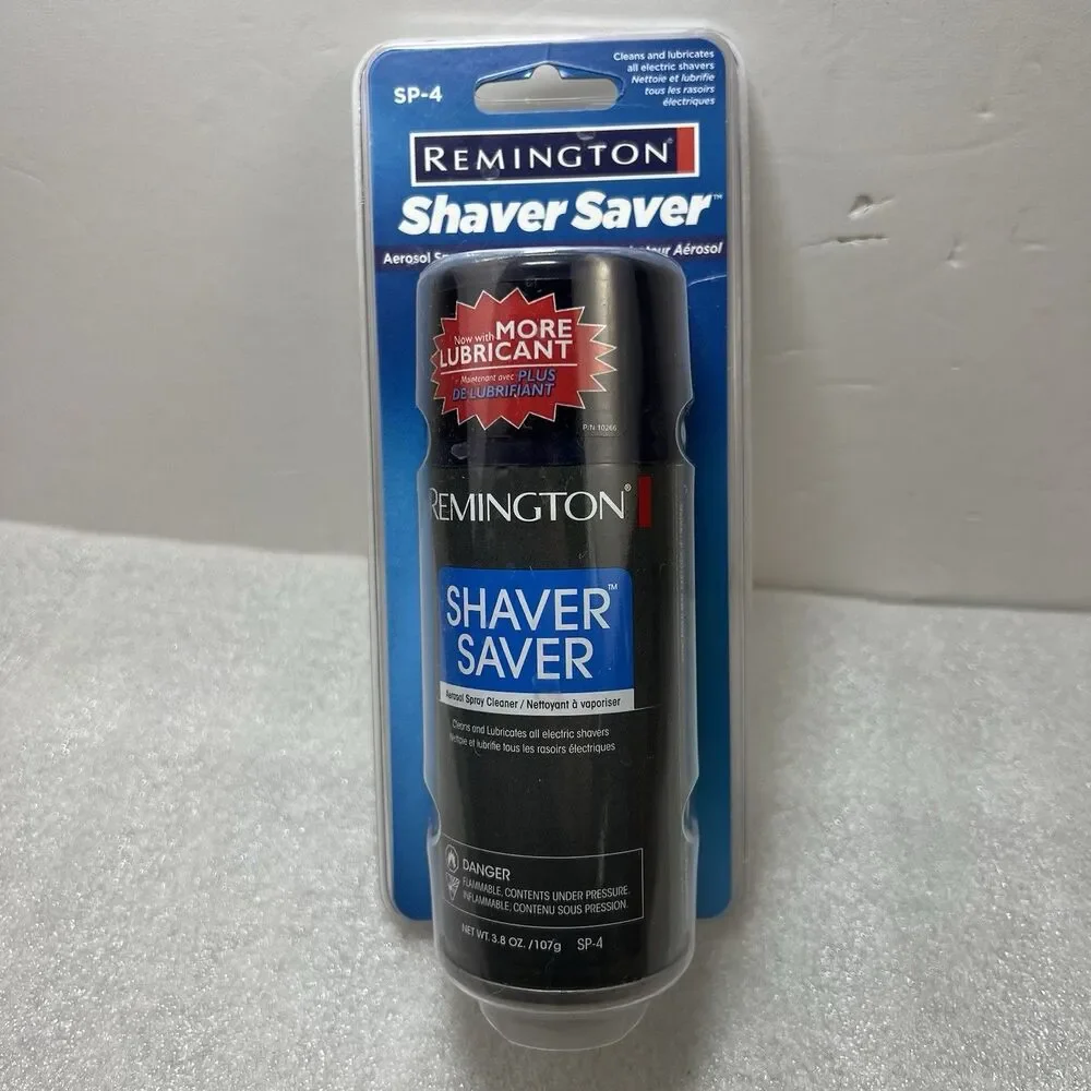 REMINGTON SP-4 Shaver Saver Cleaner & Lubricant Spray 3.8 Oz Sealed